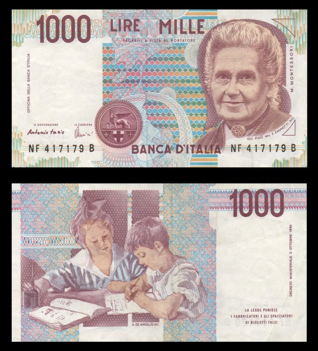 Banconote da 1000 lire: se hai questa con la filigrana sbagliata, puoi guadagnare una fortuna Banconote da 1000 lire: se hai questa con la filigrana sbagliata, puoi guadagnare una fortuna